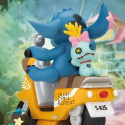 Stitch Coin Ride D-Stage Diorama Figur - Lilo & Stitch