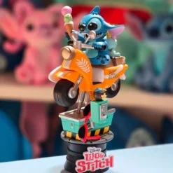 Stitch Coin Ride D-Stage Diorama Figur - Lilo & Stitch