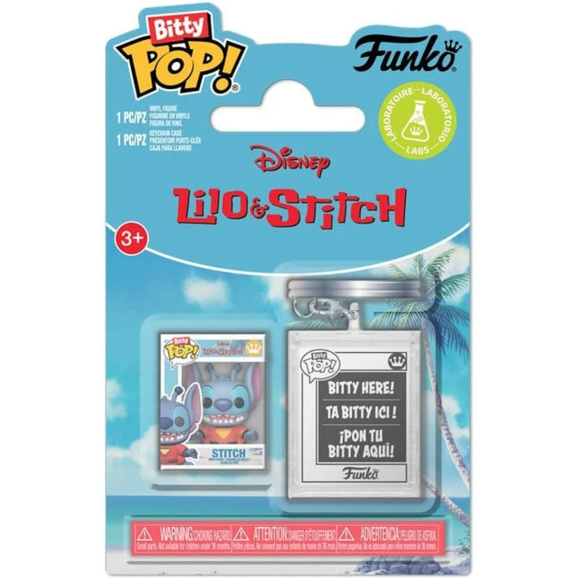 Stitch Funko Bitty Pop und Acryl Charmanhänger - Lilo & Stitch