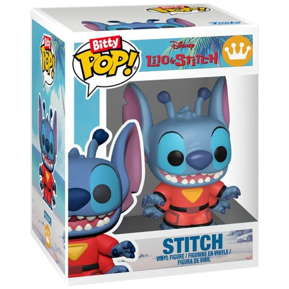 Stitch Funko Bitty Pop und Acryl Charmanhänger - Lilo & Stitch