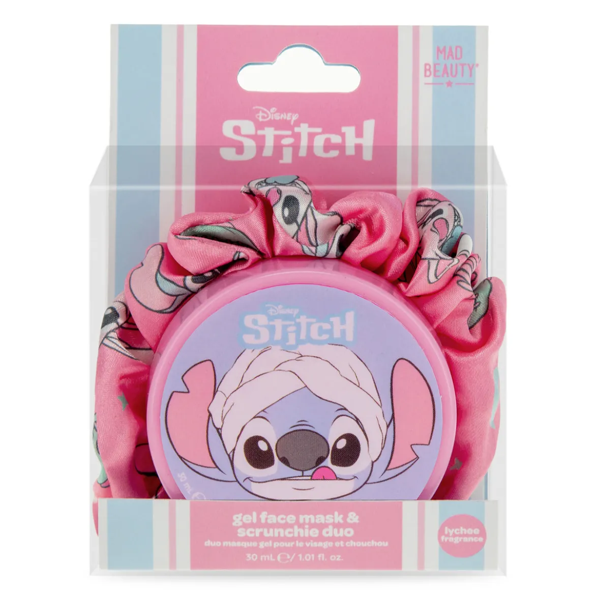 Stitch Gesichtsmaske und Haargummi - Lilo & Stitch