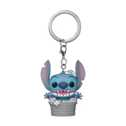 Stitch in Badewanne Funko Pop Schlüsselanhänger - Lilo & Stitch