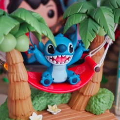 Stitch in Hängematte D-Stage Diorama - Lilo & Stitch