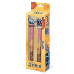 Stitch Kugelschreiber mit Radierfunktion 2er Set - Lilo & Stitch