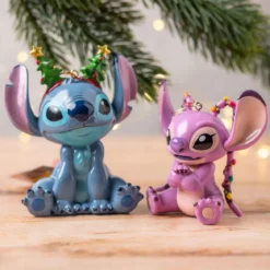 Stitch mit Haarreifen Weihnachtsbaum-Schmuck - Lilo & Stitch