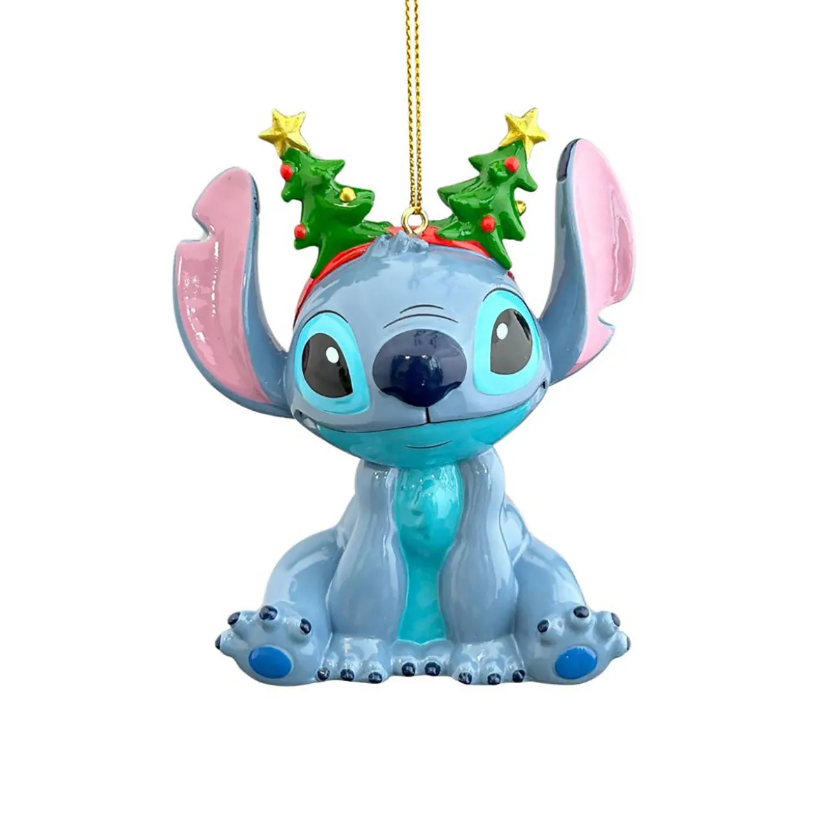 Stitch mit Haarreifen Weihnachtsbaum-Schmuck - Lilo & Stitch