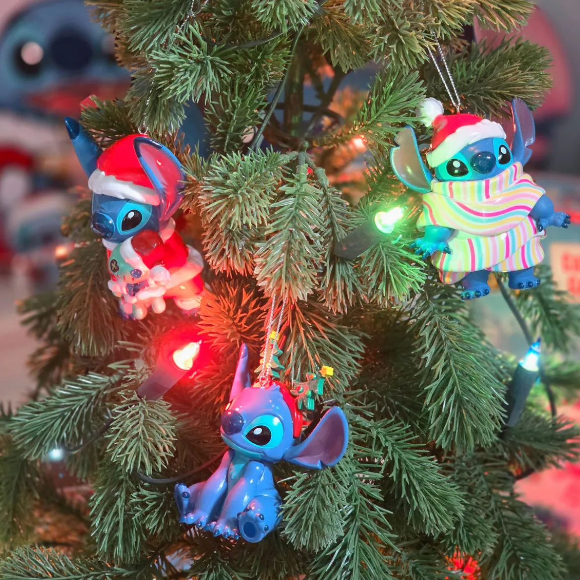 Stitch mit Schal Weihnachtsbaum-Schmuck - Lilo & Stitch