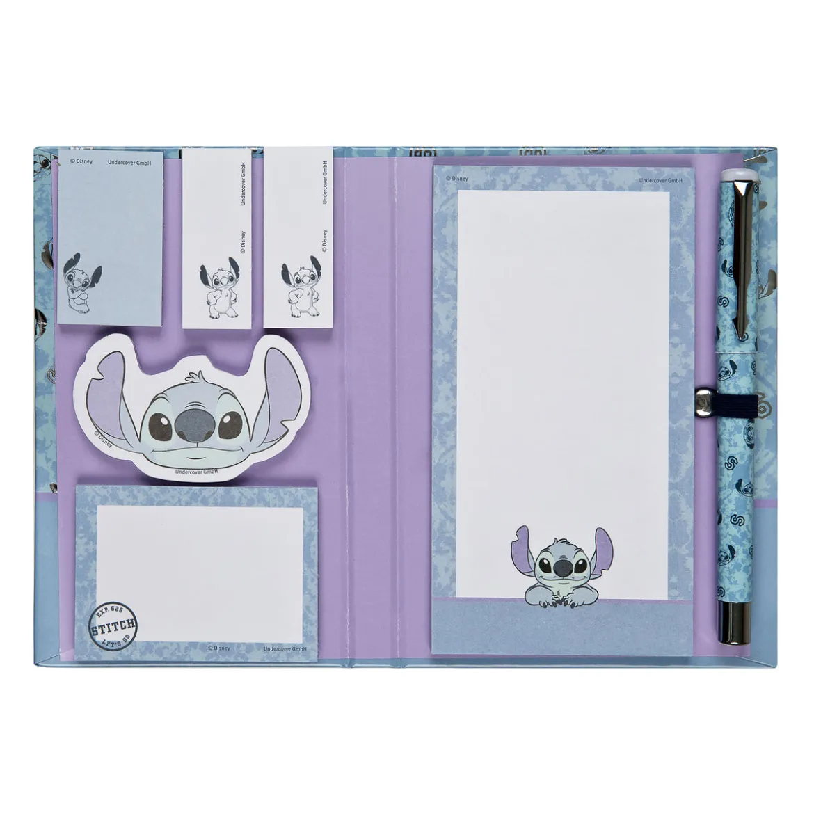 Stitch Notizblockset mit Stift - Lilo & Stitch
