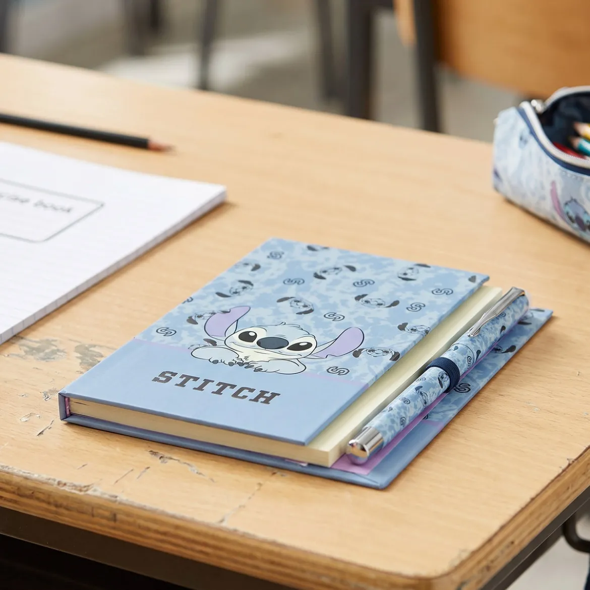 Stitch Notizblockset mit Stift - Lilo & Stitch