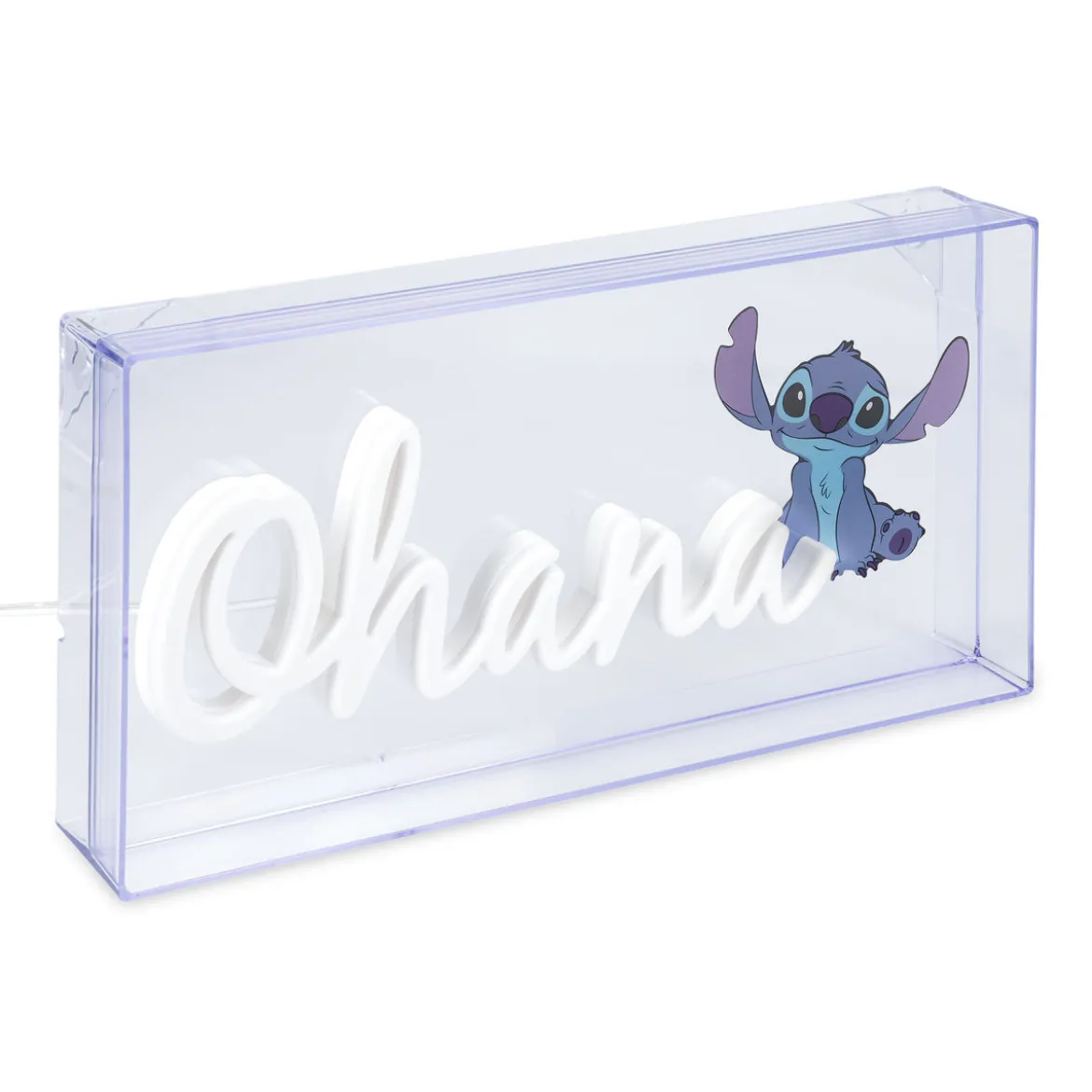 Stitch Ohana Neon Lampe - Lilo & Stitch