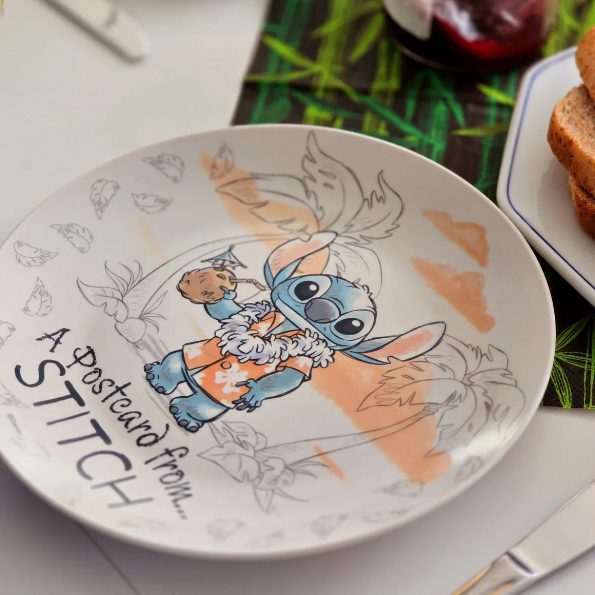 Stitch Ohana Tellerset - Lilo & Stitch