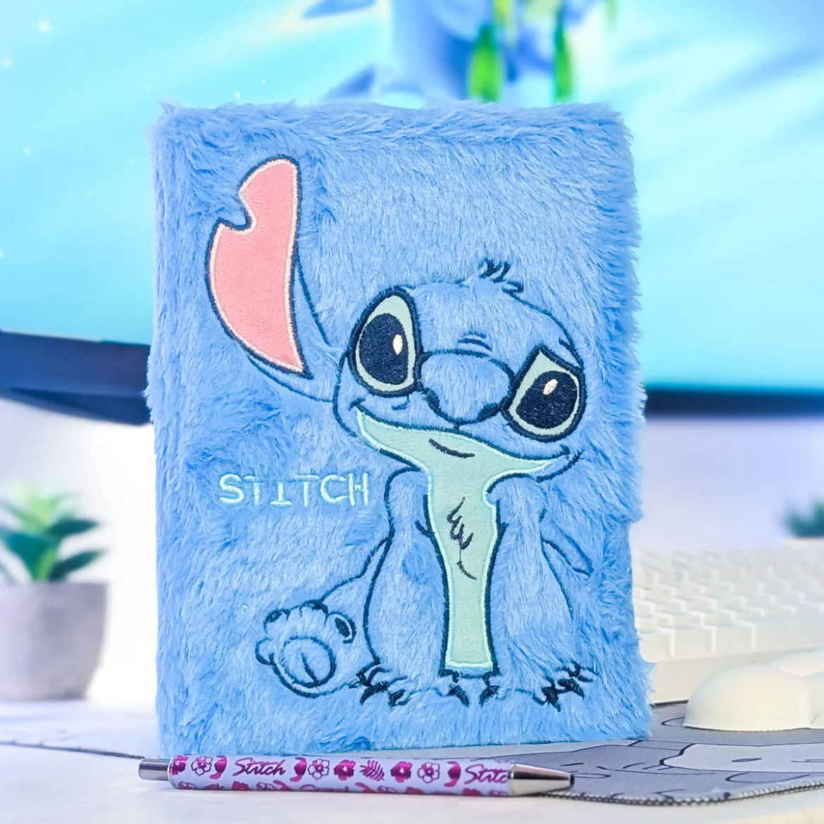 Stitch Plüsch Notizbuch - Lilo & Stitch