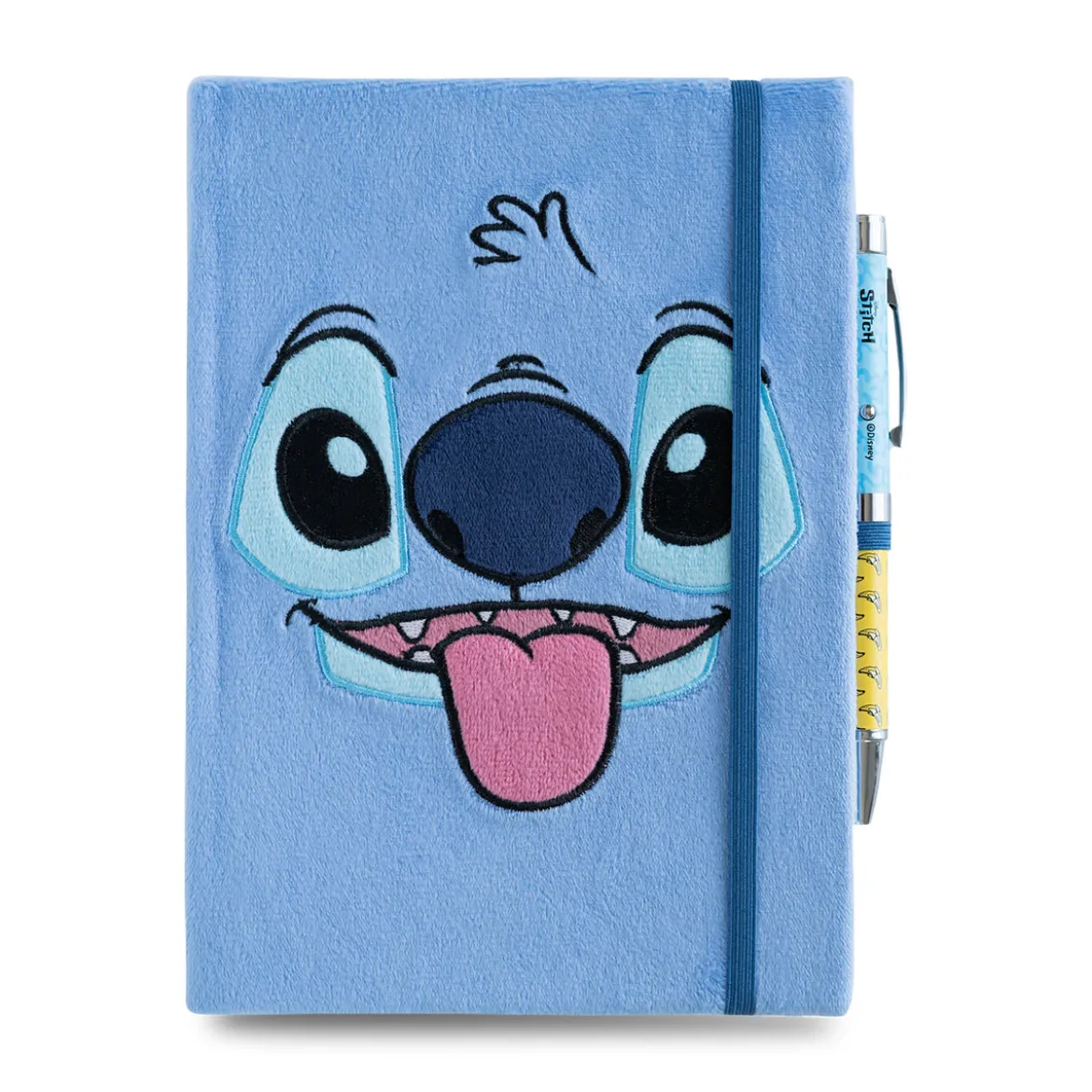 Stitch Plüsch Notizbuch mit Kugelschreiber - Lilo & Stitch