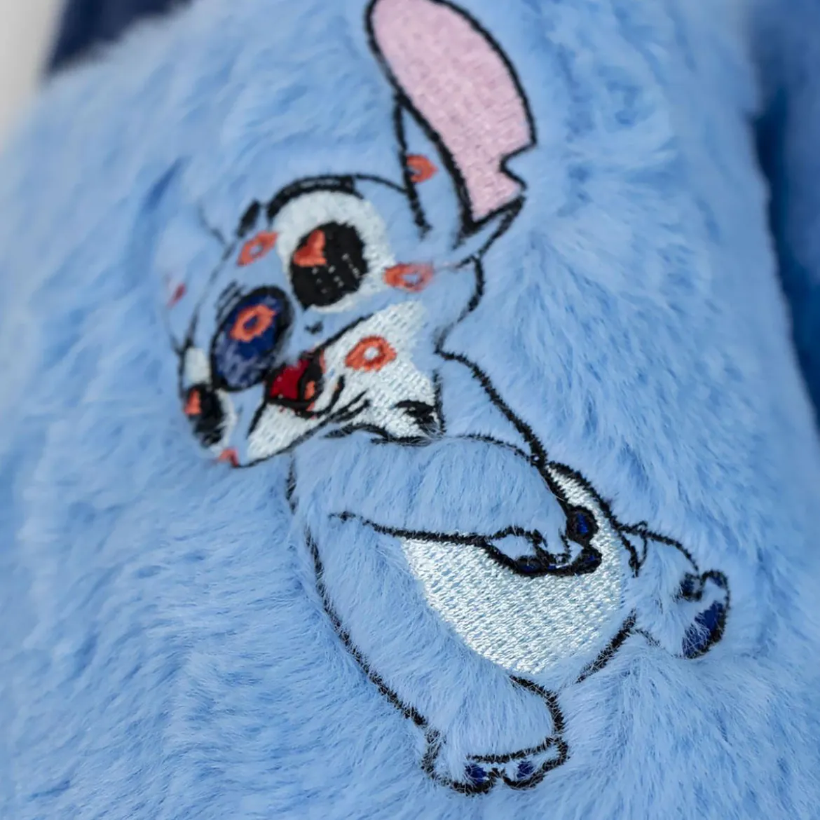 Stitch Plüsch Pantoffeln blau - Lilo & Stitch