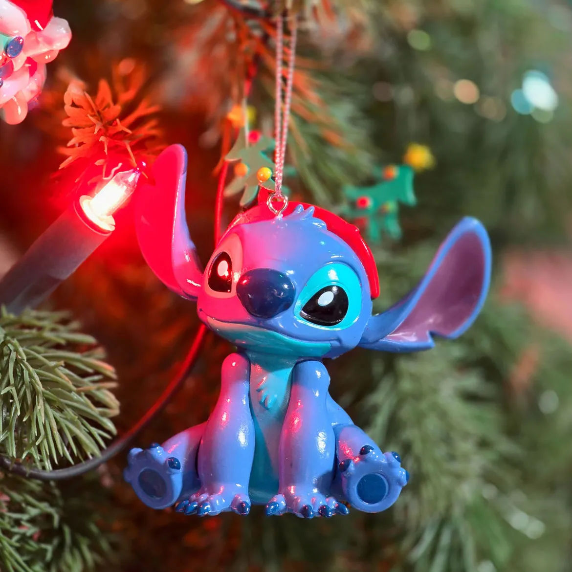 Stitch sitzend Weihnachtsbaum-Schmuck - Lilo & Stitch
