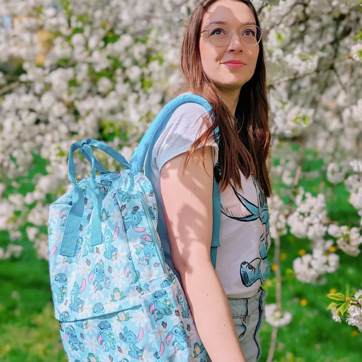 Stitch Springtime Rucksack - Lilo & Stitch