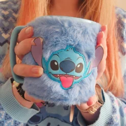 Stitch Tasse mit Plüschüberzug - Lilo & Stitch