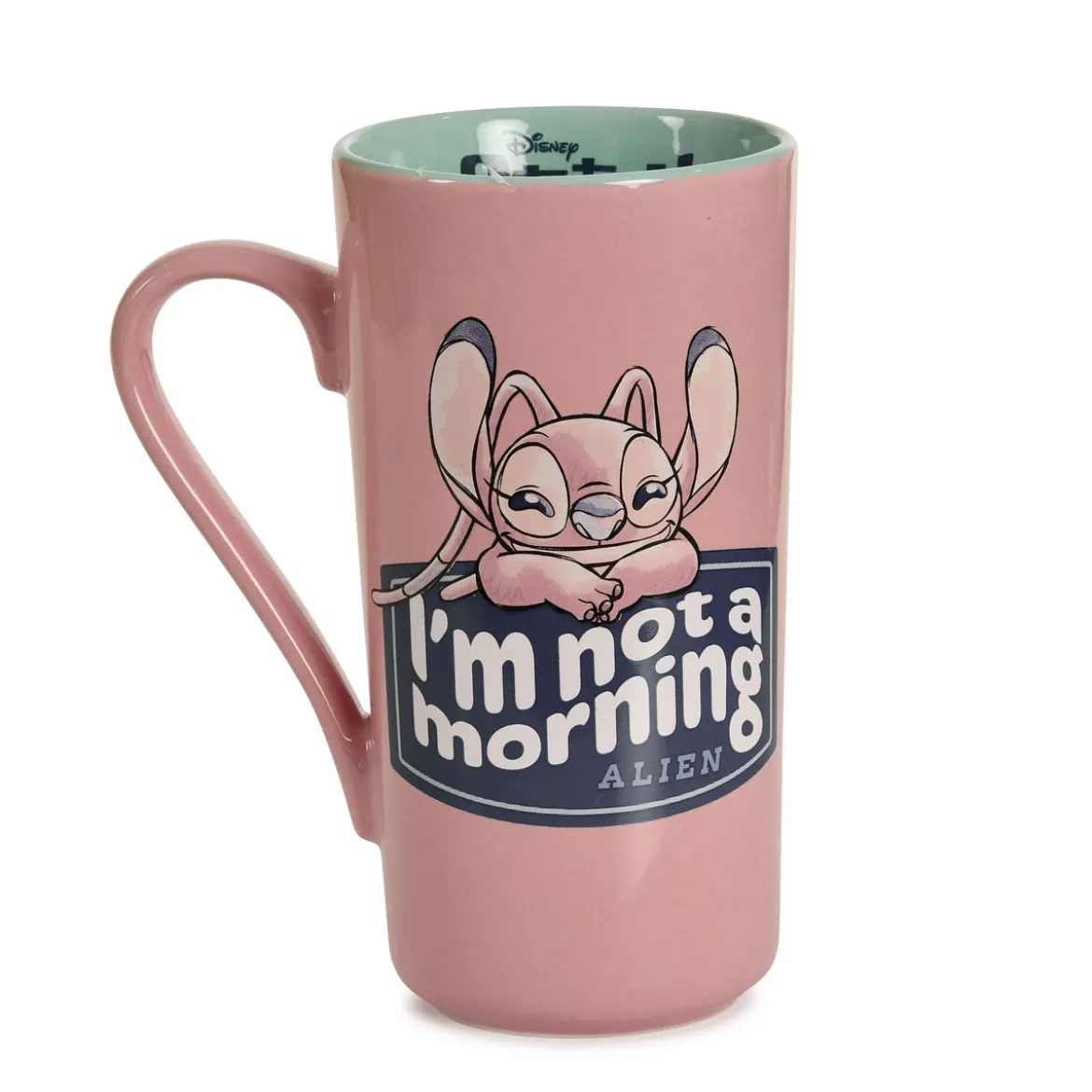 Stitch und Angel I'm Not A Morning Tasse - Lilo & Stitch