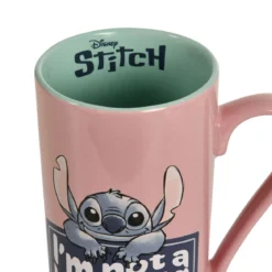 Stitch und Angel I'm Not A Morning Tasse - Lilo & Stitch