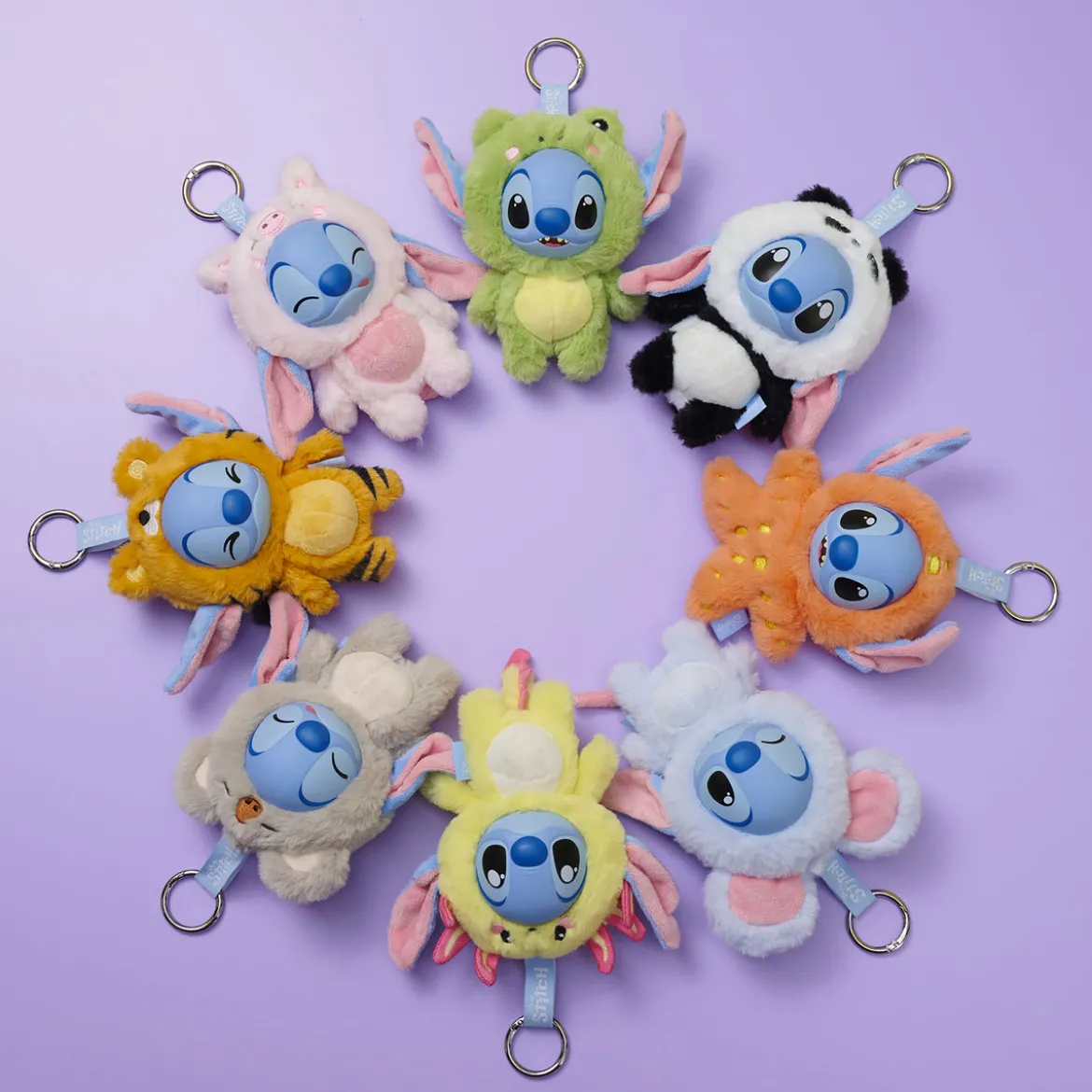 Stitch YuYus Plüsch Mystery Schlüsselanhänger - Lilo & Stitch