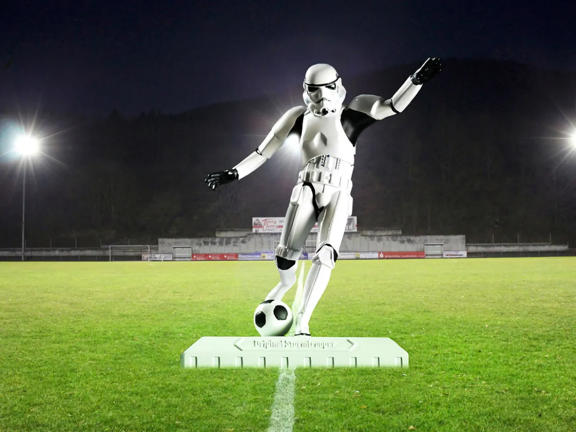 Stormtrooper Footballer Figur - Star Wars