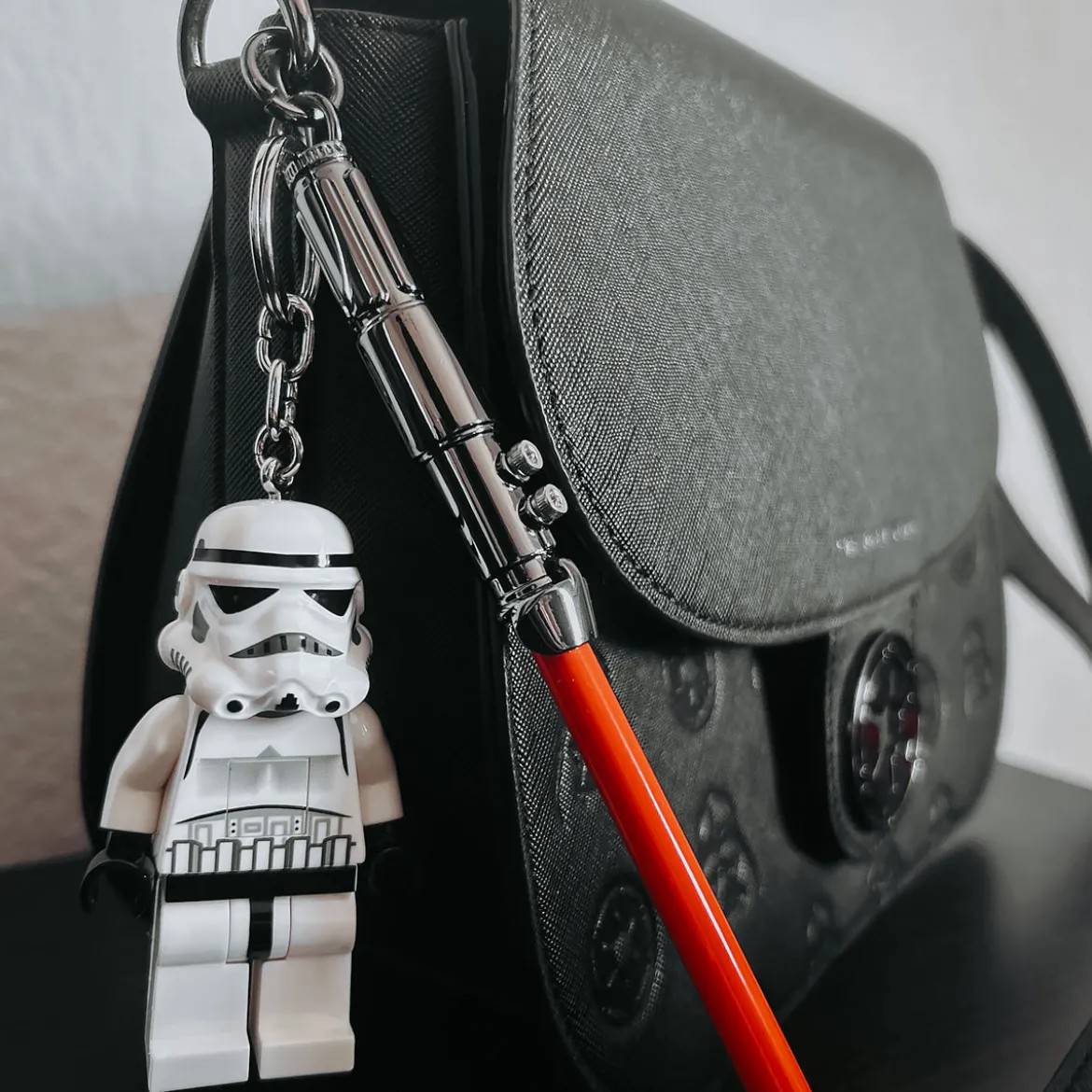 Stormtrooper LEGO Schlüsselanhänger mit Licht - Star Wars