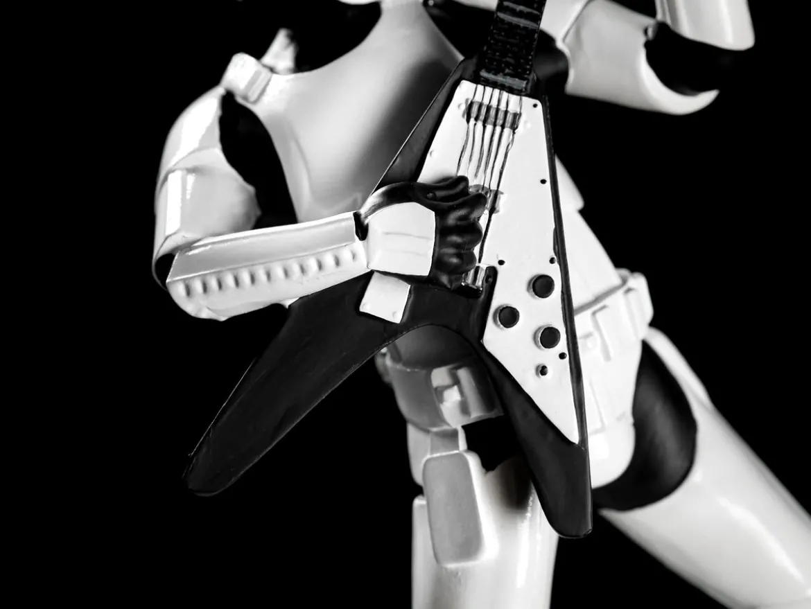 Stormtrooper Rockstar Figur - Star Wars