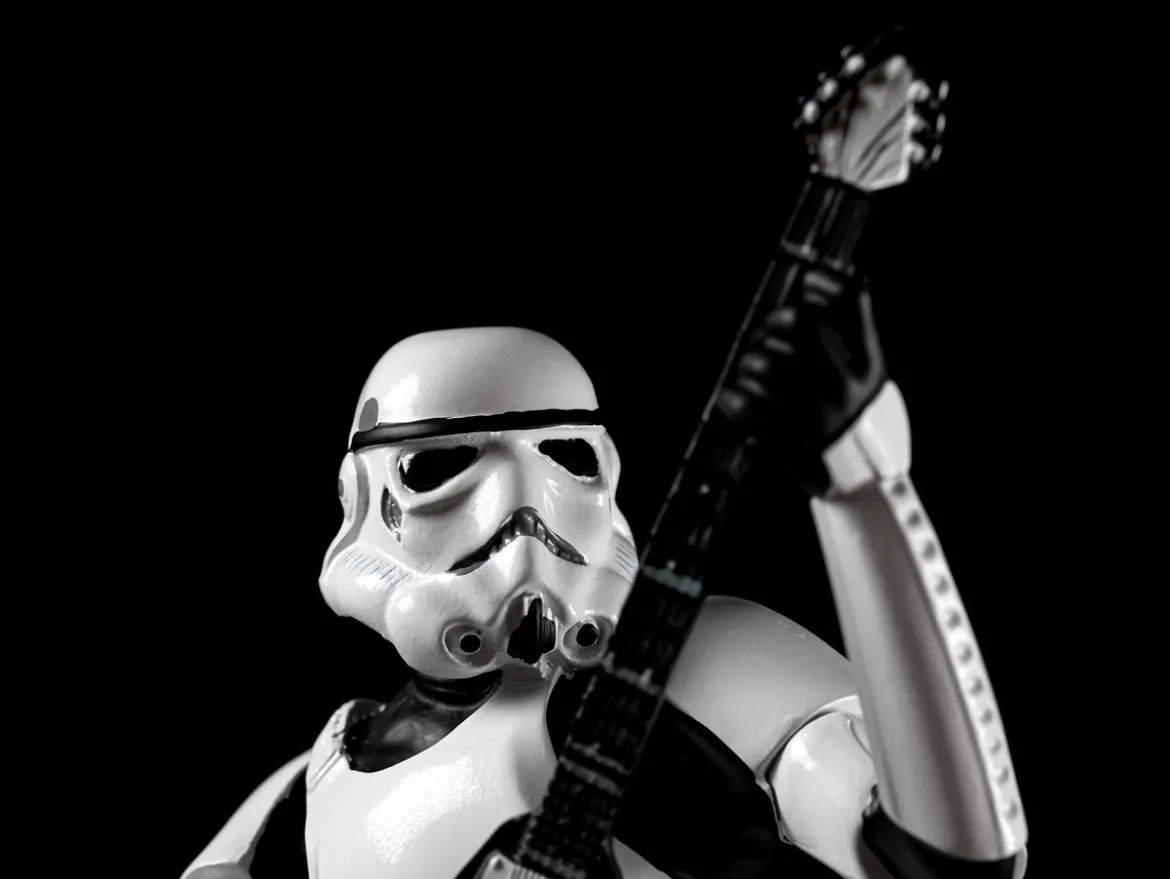 Stormtrooper Rockstar Figur - Star Wars