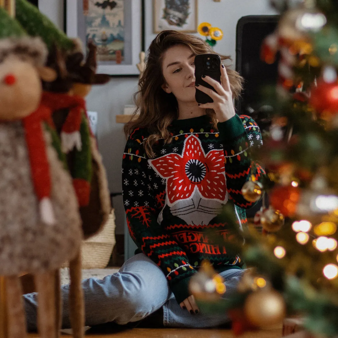 Stranger Things - Demogorgon Strickpullover