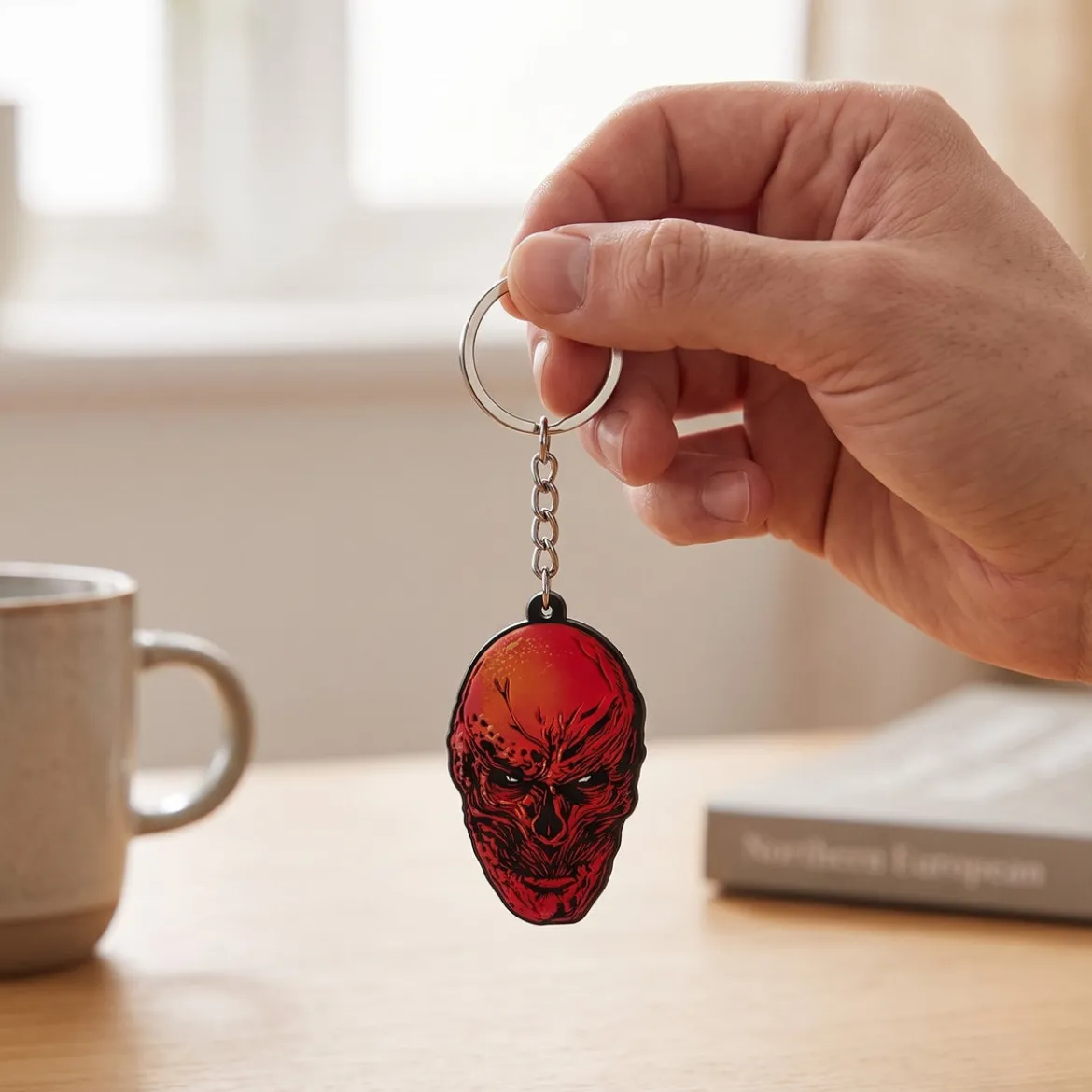 Stranger Things Gummi-Schlüsselanhänger Vecna 6 cm