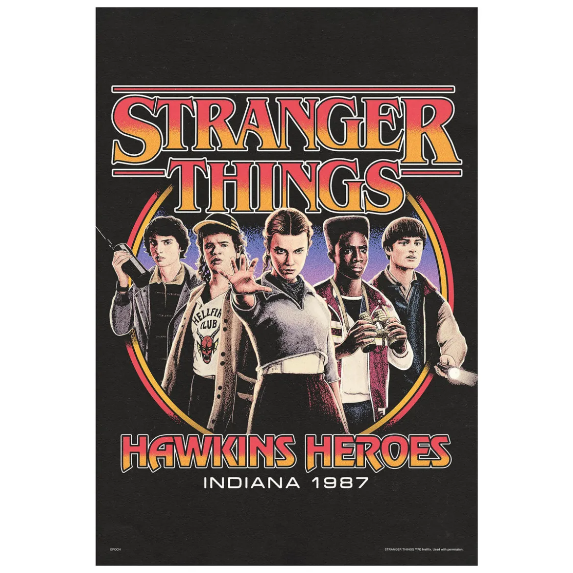 Stranger Things - Hawkins Heroes Puzzle Super Small Pieces