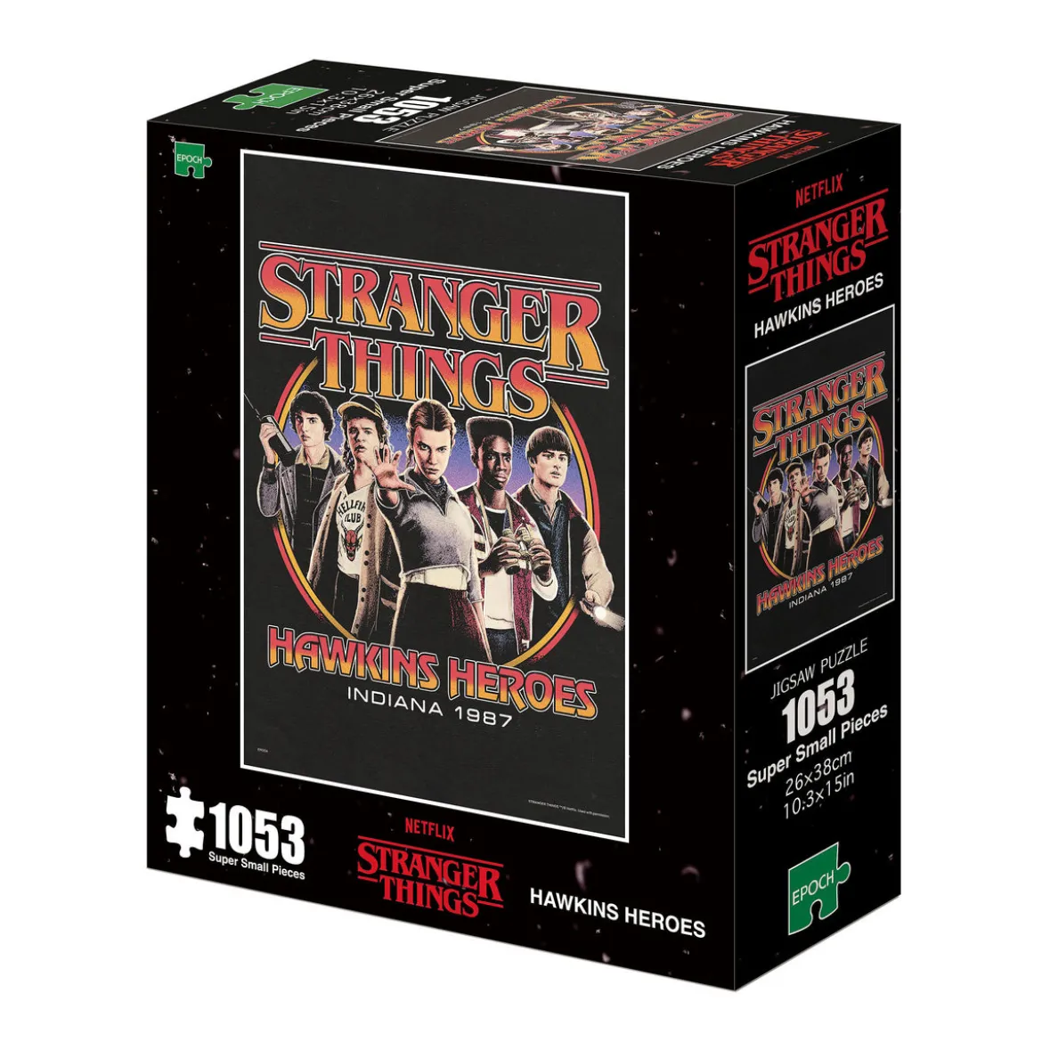 Stranger Things - Hawkins Heroes Puzzle Super Small Pieces
