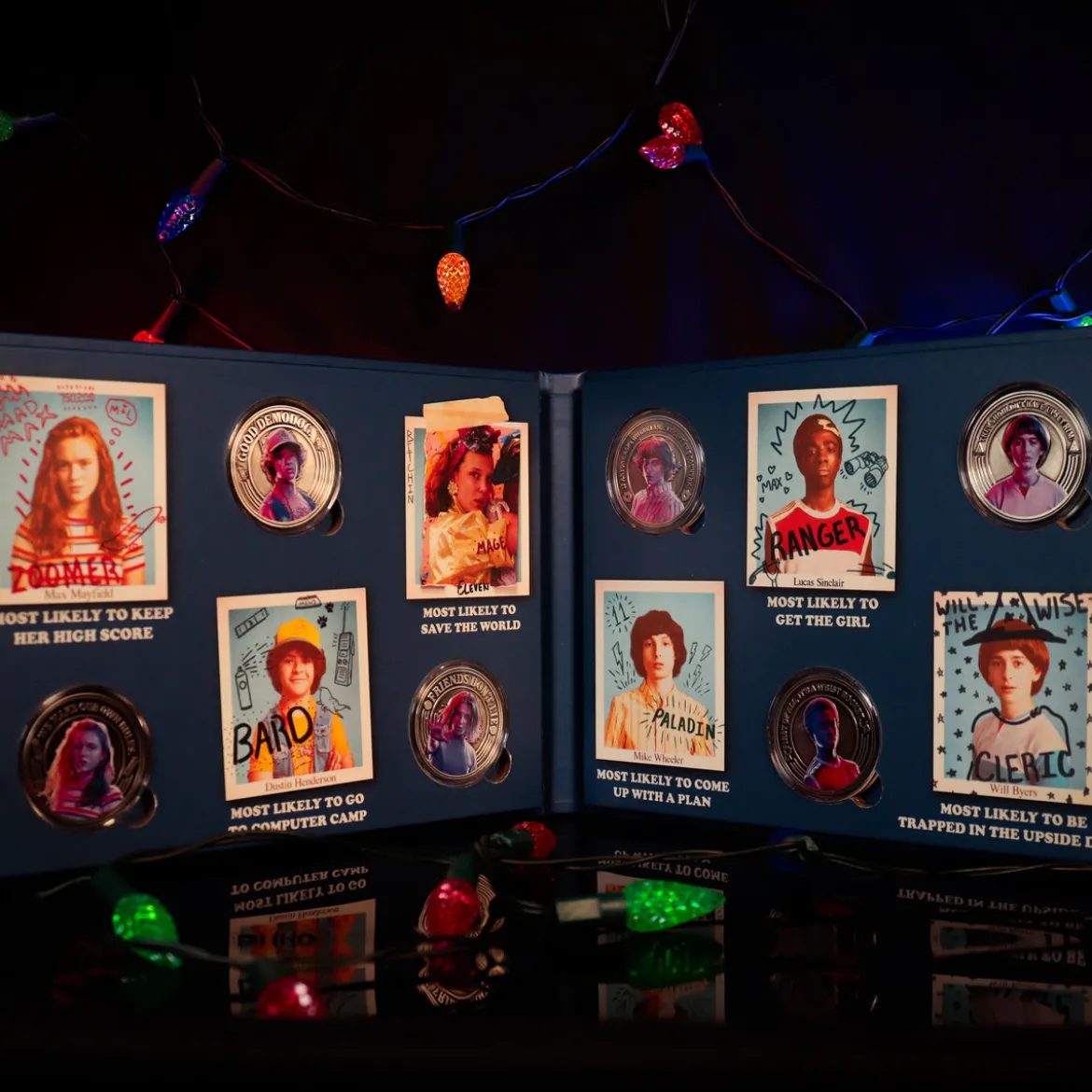 Stranger Things - Hawkins Middle School Sammlermünzenalbum