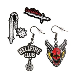 Stranger Things - Hellfire Club Ohrstecker 3er Set