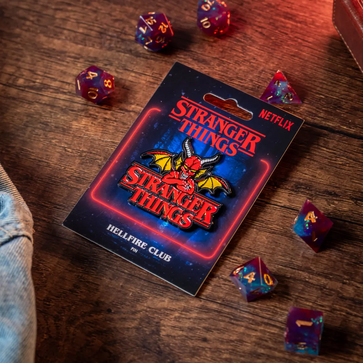 Stranger Things - Hellfire Club Oversize Pin