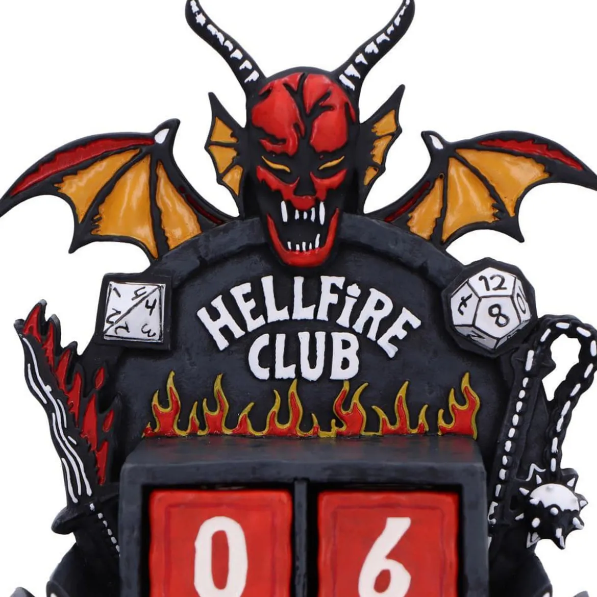 Stranger Things - Hellfire Club 3D Jahres-Kalender