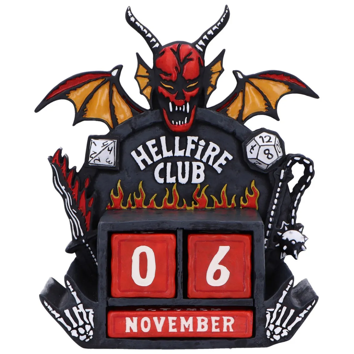 Stranger Things - Hellfire Club 3D Jahres-Kalender