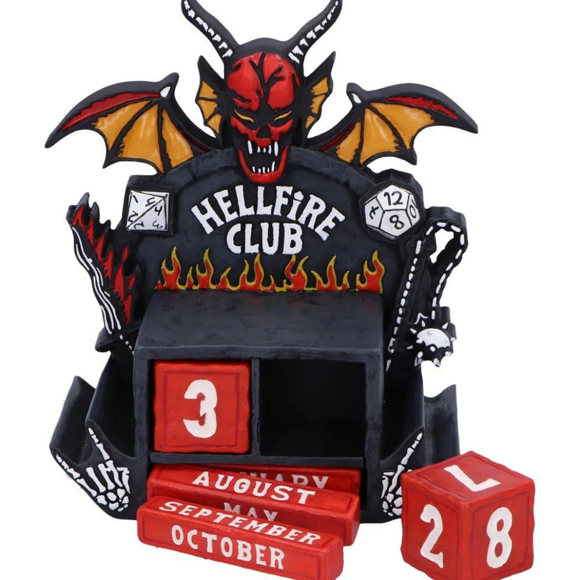 Stranger Things - Hellfire Club 3D Jahres-Kalender