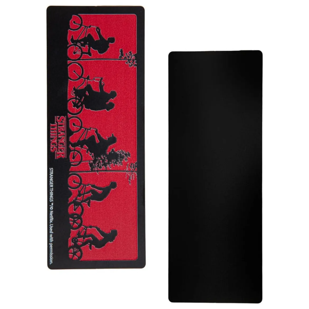 Stranger Things Lesezeichen Silhouette Metal