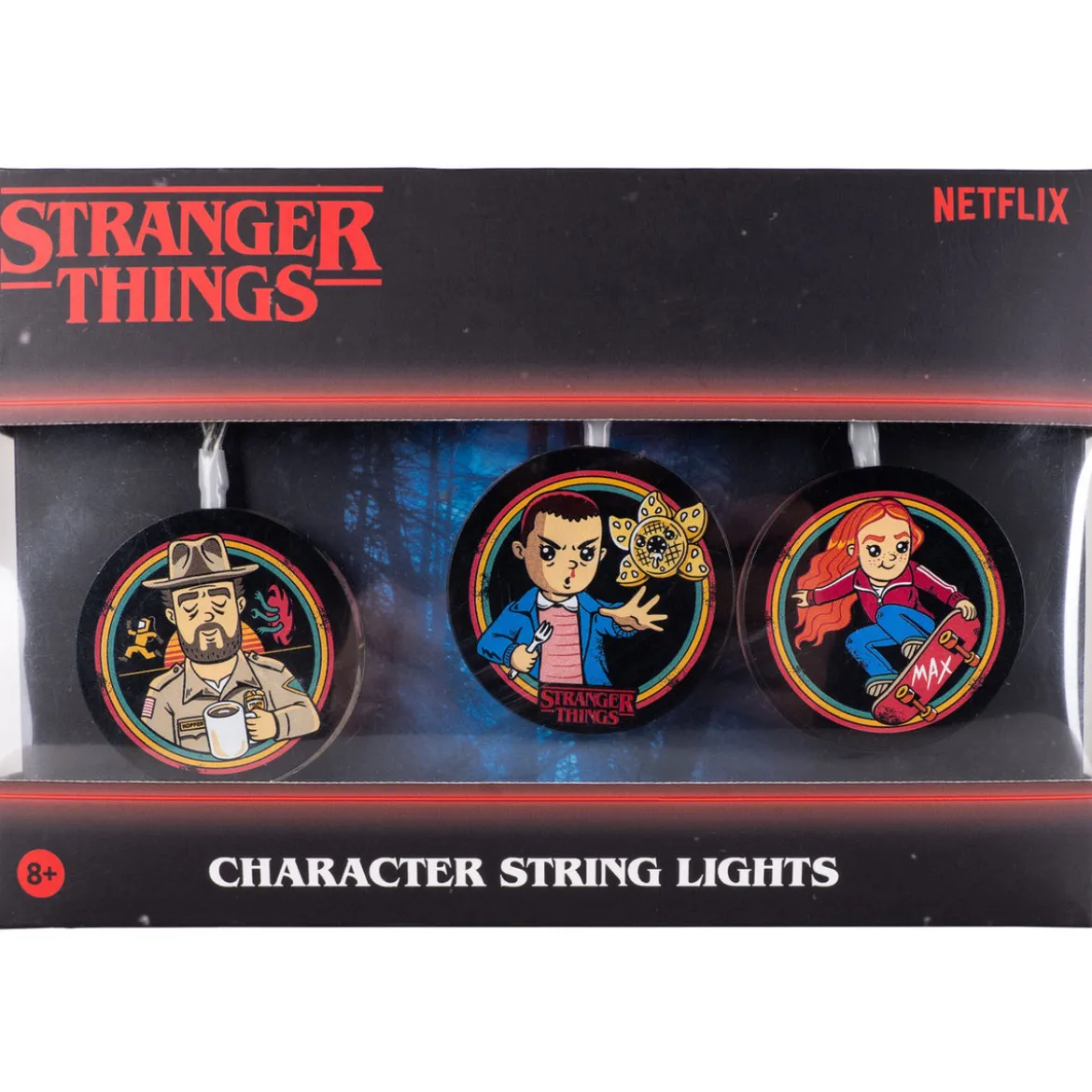 Stranger Things Lichterkette Characters