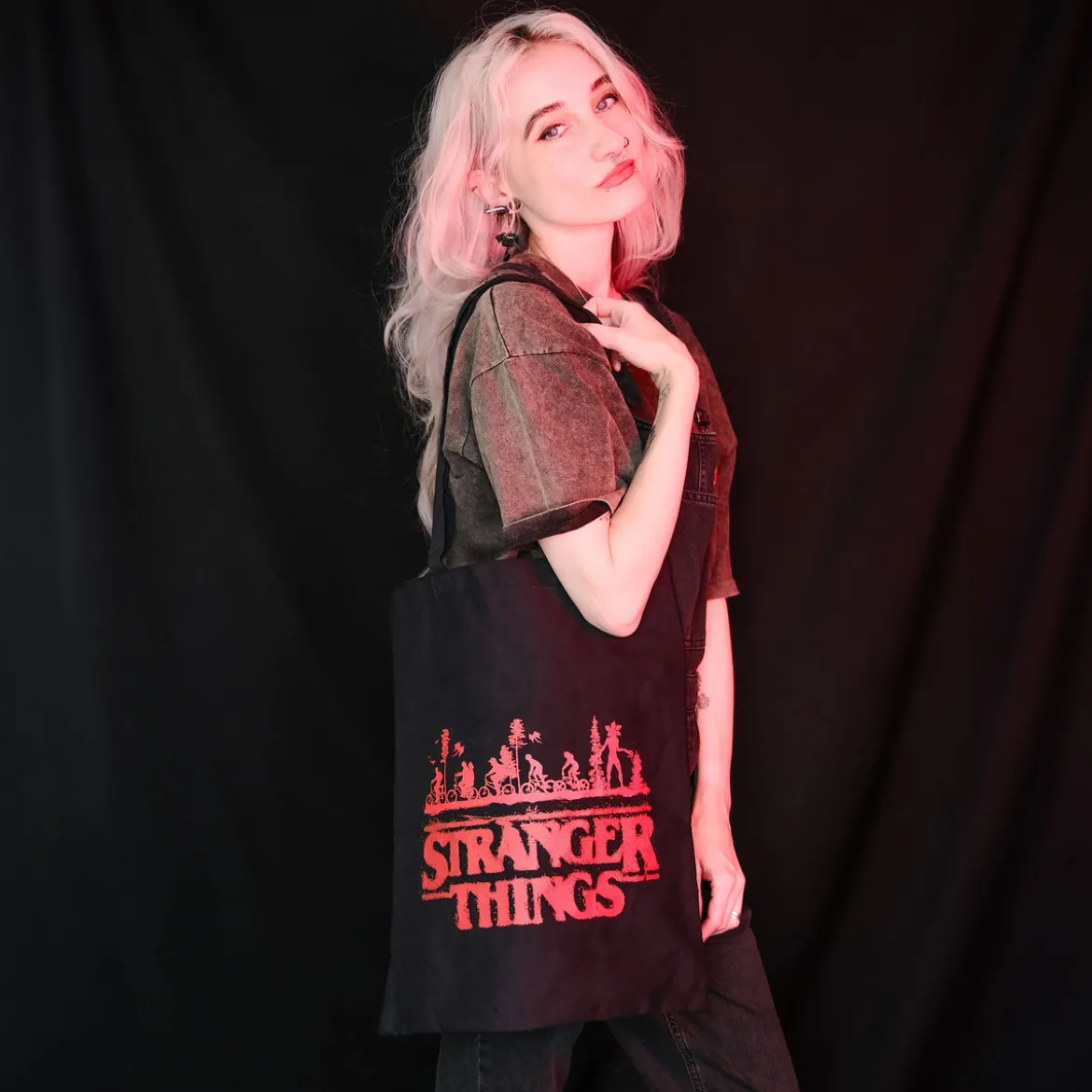 Stranger Things - Logo Jutebeutel