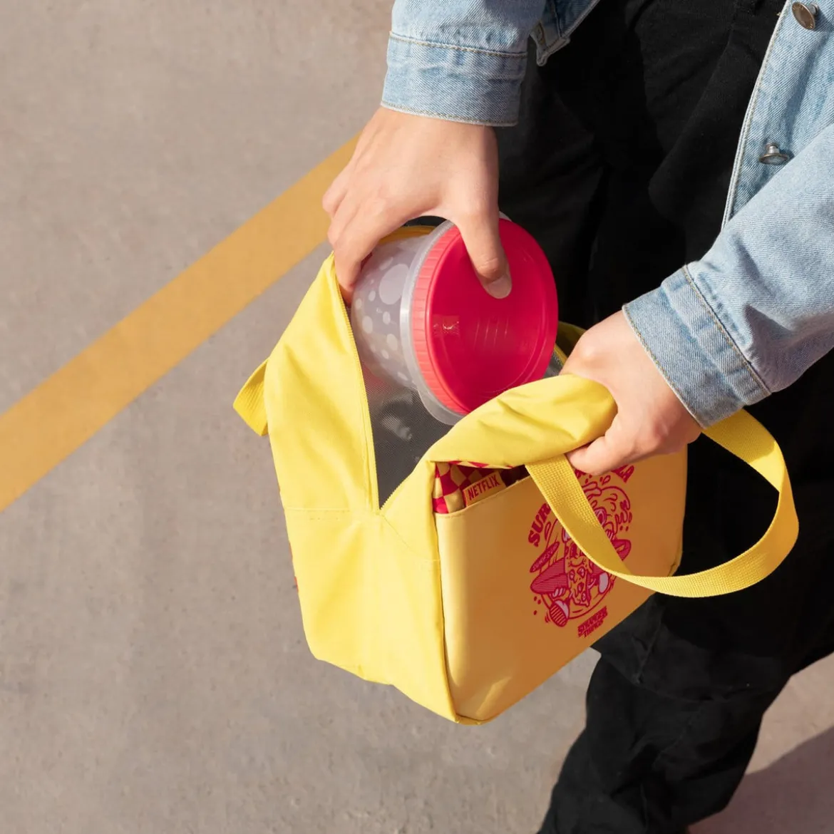 Stranger Things Lunch-Tasche