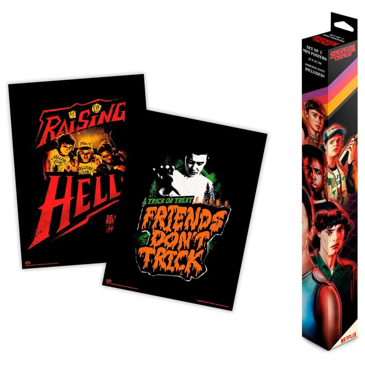 Stranger Things Mini-Poster 2er Set