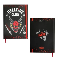Stranger Things Notizbuch Hell Fire Club
