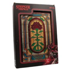 Stranger Things Resinschild Creel House Stained Glass Window