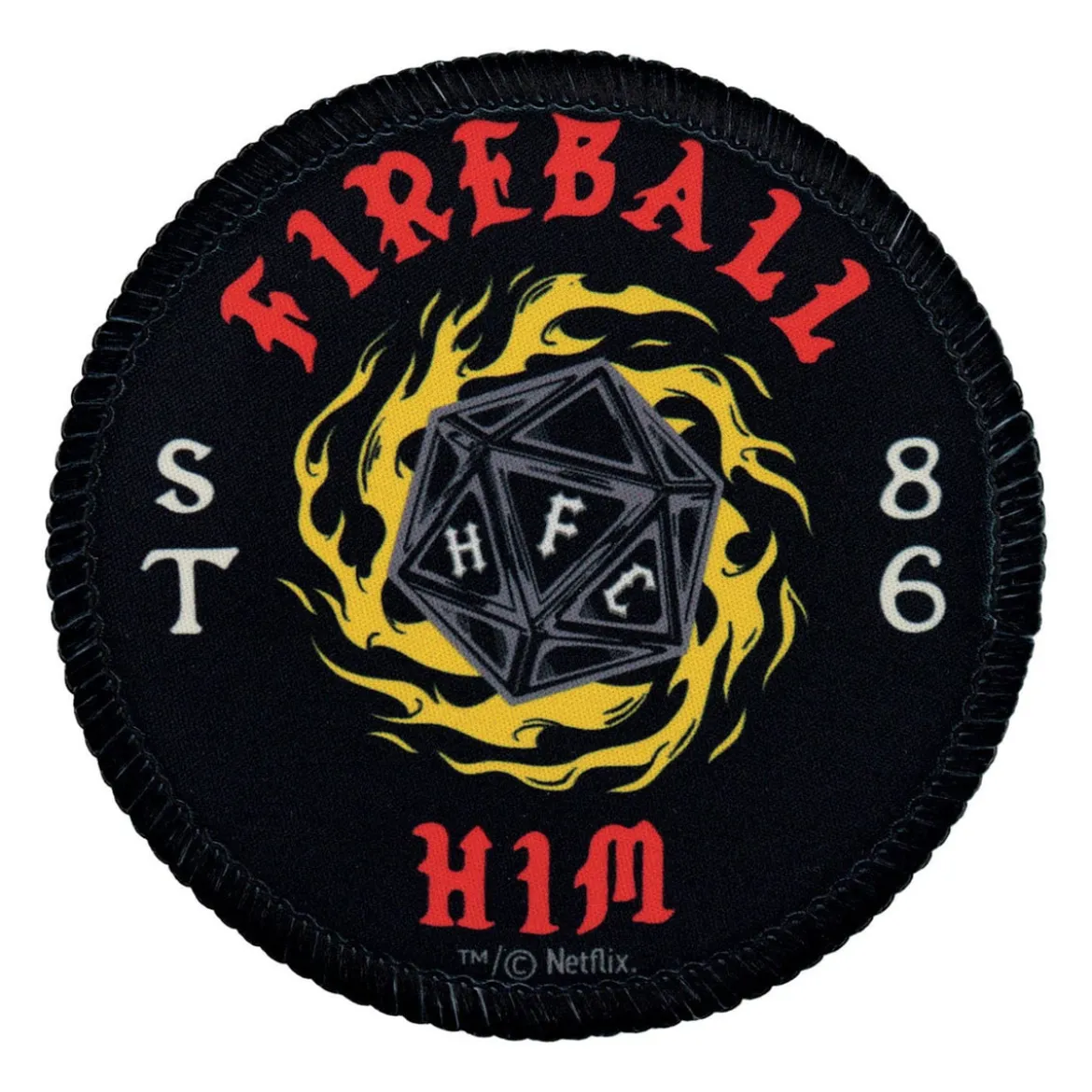Stranger Things Schreibtischunterlage & Untersetzer Hellfire Club