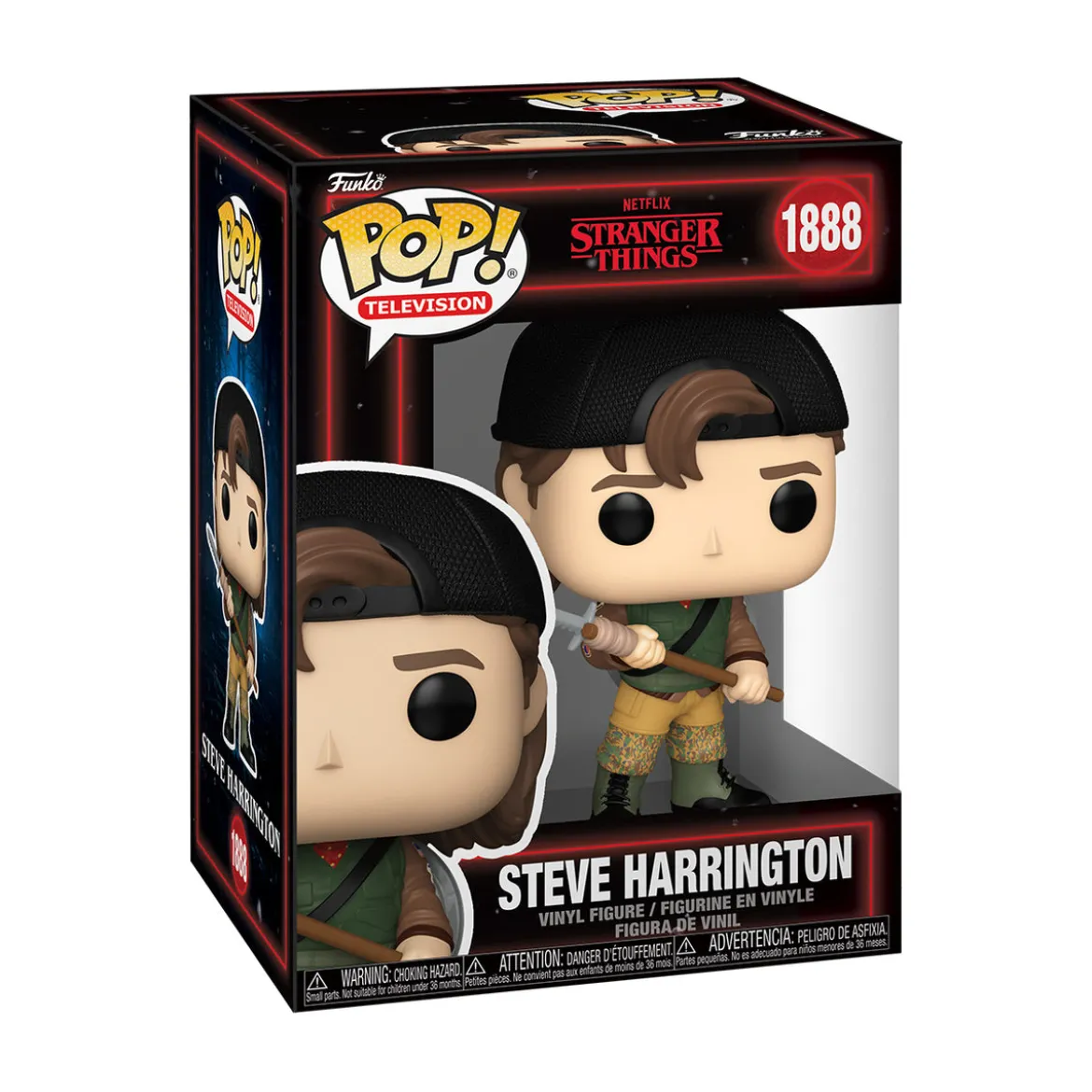 Stranger Things - Steve mit Speer Funko Pop Figur