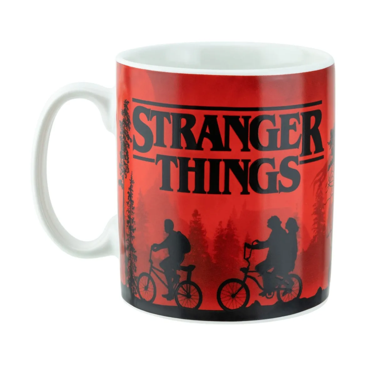Stranger Things Tasse mit Aufkleber XL