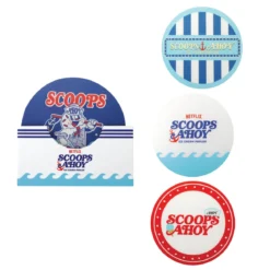 Stranger Things Untersetzer Scoops Ahoy 4er-Pack