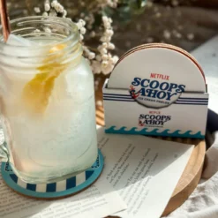 Stranger Things Untersetzer Scoops Ahoy 4er-Pack